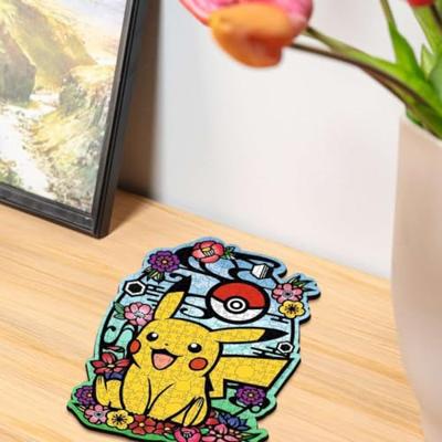 Ravensburger Houten legpuzzel pokémon pikachu, 300st.