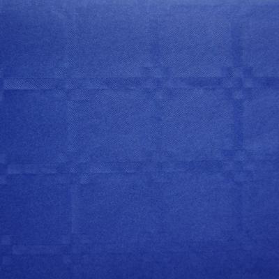 Tafelkleed damast papier 118cm x8 mtr donker blauw op=op