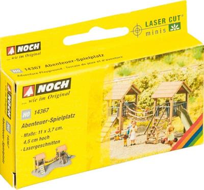 NOCH Laser-Cut minis® 0014367 H0 Laser-Cut minis avonturenspeeltuin Lasercut bouwpakket