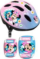 Minnie Mouse helm en elleboog-/kniebeschermers set - MN432507 - 50/56 cm - thumbnail