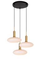 Lucide SINGALA - Hanglamp - Ø 55 cm - 3xE27 - Mat Goud / Messing - thumbnail