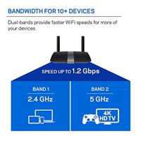 Linksys Ea6350-Ej Ea6350 Ac1200 + Dual-Band Wifi-Router - thumbnail