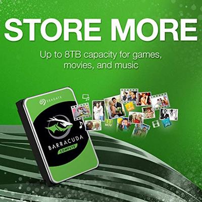 Seagate BarraCuda interne harde schijf 1 TB 7200 RPM 128 MB 2.5" SATA III (ST1000LM049) - thumbnail