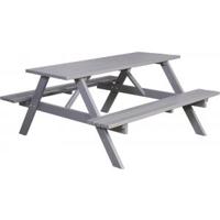 Remia houten picknicktafel grijs - thumbnail