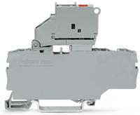 WAGO 2002-1711/1000-542 Zekeringklem 3-etages 6.20 mm Push-In-klem Grijs 50 stuk(s) - thumbnail