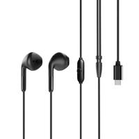 Muvit voor Charge E58 Type C Stereo Oordopjes Koptelefoon, Zwart - thumbnail