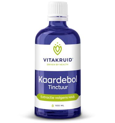 Vitakruid Kaardebol wortel tinctuur extractie volgens HAB 100