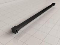 Wiesbaden Stabilisatiestang 120 cm Mat Zwart - thumbnail