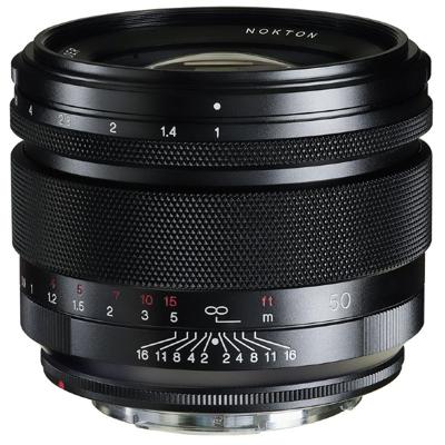Voigtländer Nokton 50mm F/1 ASPH Canon RF zwart