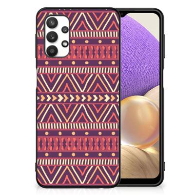 Samsung Galaxy A32 5G Back Case Aztec Paars Samsung Galaxy A32 5G Back Case Aztec Paars