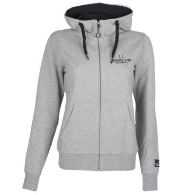 Kingsland classic sweatvest grijs maat:xl