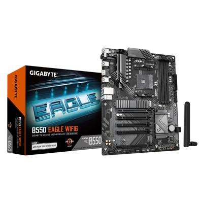 Gigabyte B550 EAGLE WIFI6 Moederbord Socket AMD AM4 Vormfactor ATX