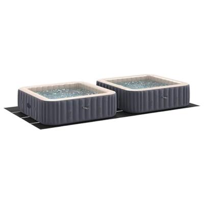 VidaXL Zwembad grondzeil zwart 820 x 420 x 0,1 cm niet-geweven stof VidaXL Zwembad grondzeil zwart 820 x 420 x 0,1 cm niet-geweven stof