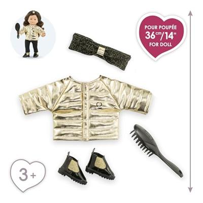 Corolle couture outfit set met accessoires voor poppen, 36cm