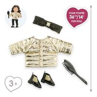 Corolle couture outfit set met accessoires voor poppen, 36cm - thumbnail