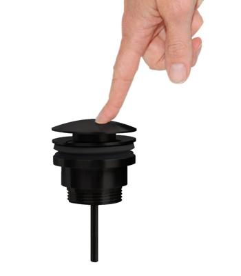 Clickwaste Best Design Nero Luxe 5/4 Mat Zwart Clickwaste Best Design Nero Luxe 5/4 Mat Zwart
