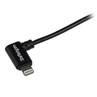 2M ANGLED LIGHTNING TO USB CABLE CHARGE AND SYNC 6 FT - thumbnail