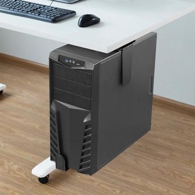 AISENS - MPC04-203 - Roterende diefstalbeveiliging en aanpasbare hoogte voor CPU voor montage onder bureau of aan de muur