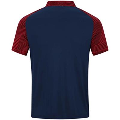 JAKO 6322K Polo Performance Kids - Marine/Rood - 152