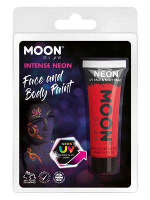 Moon Glow in the Dark Neon Rood Body Face Schmink