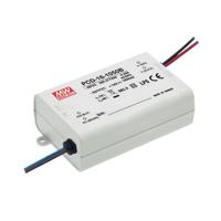Mean Well PCD-16-350B LED-driver Constante stroomsterkte 16 W 0.35 A 24 - 48 V/DC Dimbaar, PFC-schakeling, Overbelastingsbescherming, Montage op ontvlambare - thumbnail