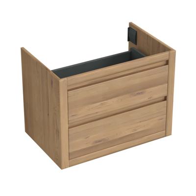 Onderkast Forzalaqua Gela 80x51x60 Cm 2 Softclose Lades Eiken Oyster Onderkast Forzalaqua Gela 80x51x60 Cm 2 Softclose Lades Eiken Oyster