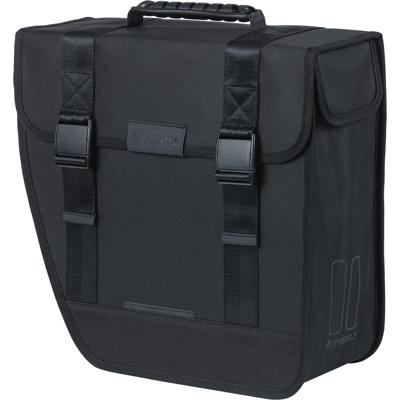 Basil tour left - enkele fietstas, zwart, 14l