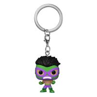 Marvel Luchadores Pocket POP! Vinyl Keychains 4 cm Hulk Display (12) - thumbnail