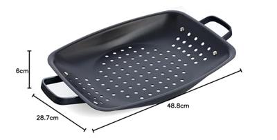 Merten & Storck Carbon Steel BBQ Grillschaal