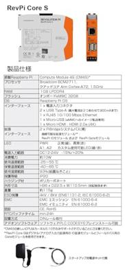 Revolution Pi by Kunbus RevPi Core S 32 GB PR100361 PLC-aansturingsmodule 24 V/DC Revolution Pi by Kunbus RevPi Core S 32 GB PR100361 PLC-aansturingsmodule 24 V/DC