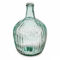 Decoratieve fles Gift Decor Transparant Strepen 4 L 19 x 30 x 19 cm 16 x 29,5 x 16 cm Decoratie (4 Stuks) - thumbnail