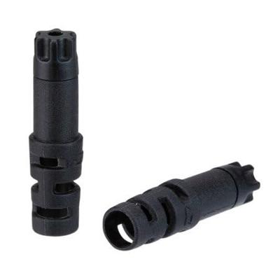 JAGWIRE End caps anti-kink - 4,5mm shift (braided) - plastic (30pcs) - black