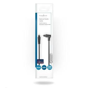 Nedis CAGP25200BK20 Optische Audiokabel Toslink Male Toslink Male Draaibaar 2.00 M Rond Pvc Zwart Envelop Nedis CAGP25200BK20 Optische Audiokabel Toslink Male Toslink Male Draaibaar 2.00 M Rond Pvc Zwart Envelop