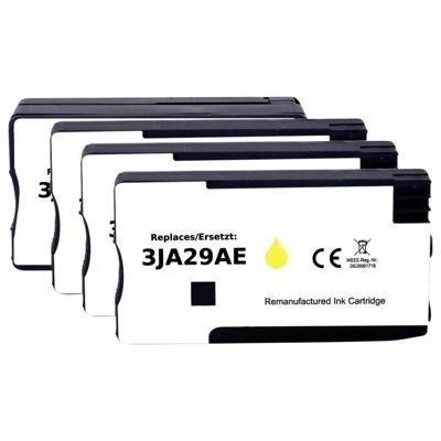 Renkforce Inktcartridge vervangt HP 963XL, 3JA30AE, 3JA27AE, 3JA28AE, 3JA29AE Compatibel Combipack Zwart, Cyaan, Magenta, Geel RF-H963XLBKCMY RF-6733196