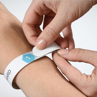 Avery bedrukbare polsbandjes, ft 18 x 265 mm, wit, pak van 50 etiketten