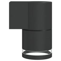 Buitenwandlamp gegoten aluminium zwart - thumbnail