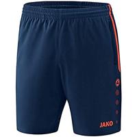JAKO 6218 Short Competition 2.0 - Navy/Flame - XXL - thumbnail