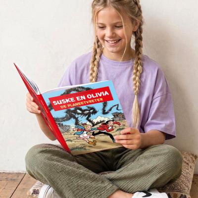 Persoonlijk stripboek - Suske en Wiske 'De Planeetvreter' (Hardcover)