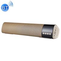 Nieuwe grote B28S Bluetooth V3.0 + EDR Stereo Speaker met LCD-scherm ingebouwde MIC ondersteuning van Hands-free gesprekken & TF kaart & AUX IN Blu - thumbnail