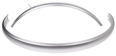 Stel spatborden 24" alu cpl. ATB zilver