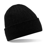 Beechfield CB447 Thinsulate™ Beanie - Black - One Size - thumbnail