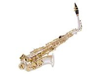 Odyssey Wind Instruments OAS700SVR Premiere Silver/Gold Eb altsaxofoon met koffer - thumbnail
