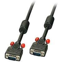 LINDY VGA-aansluitkabel 5,00 m 36375 zwart [1x VGA-stekker - 1x VGA-stekker] - thumbnail