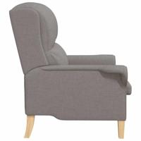Fauteuil Taupe 76 x 94 x 102 cm Stof - thumbnail