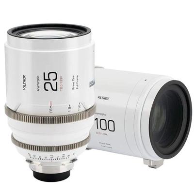Viltrox Anamorphic Cine Set 25 &100mm T2.0 1.33X PL mount