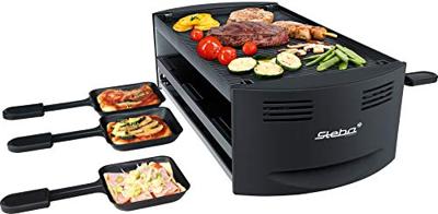 Steba RC6 - Gourmet - Teppanyaki grill - 6 personen - Zwart Steba RC6 - Gourmet - Teppanyaki grill - 6 personen - Zwart