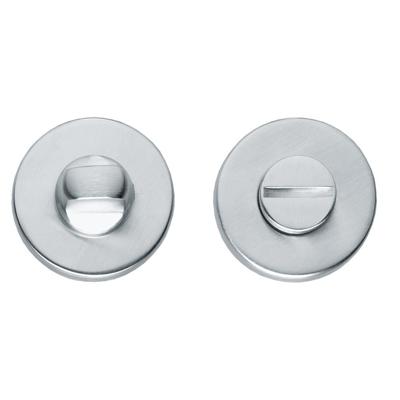 Intersteel Rozet met toilet-/badkamersluiting verdekt 49x7mm - chroom mat