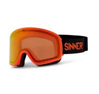 Sinner Snowghost M Sneeuwbril Matte Orange Neon - thumbnail