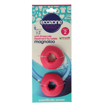 EcoZone Toiletontkalker magnoloo 2 Stuks EcoZone Toiletontkalker magnoloo 2 Stuks