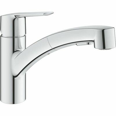 Grohe QuickFix Start keukenmengkraan met uittrekbare handdouche chroom